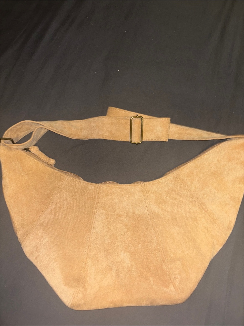 American Eagle Faux Suede Crossbody Bag
